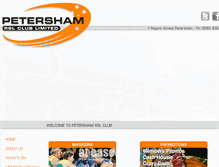 Tablet Screenshot of petershamrsl.com.au